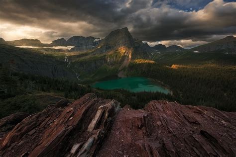 2500x1563 Nature Landscape Mountain Glacier National Park Montana