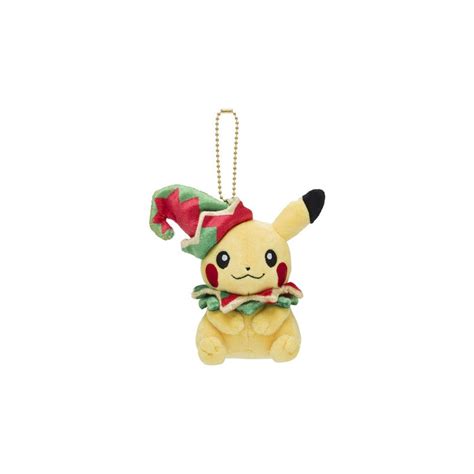 Peluche Porte Cl S Pikachu Pok Mon Christmas Toy Factory Meccha Japan