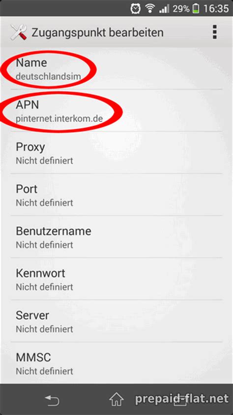 Deutschlandsim O Netz Apn Einstellungen So Richten Sie Mobiles