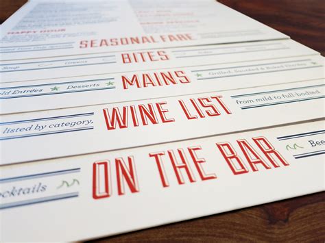 Bonefish Grill Menu on Behance