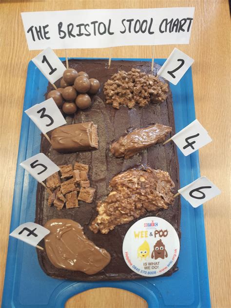 Bristol Stool Chart Cake