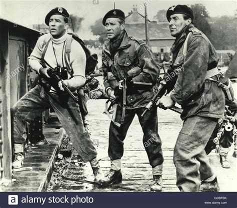 Film The Longest Day 1962 Various Peter Lawford Brig Lord Lovat