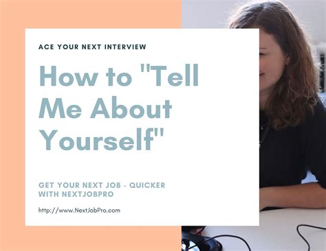 NextJobPro - How To “Tell Me About Yourself”