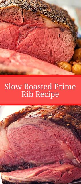 Slow Roasted Prime Rib Recipe