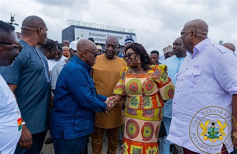 Akufo Addo Commissions Ultra Modern Sewerage Facilities And Treatment