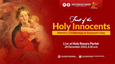 Feast Of The Holy Innocents Martyrs December Youtube