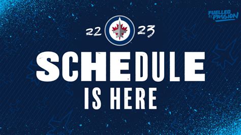 Jets announce 2022-23 regular season schedule | Winnipeg Jets