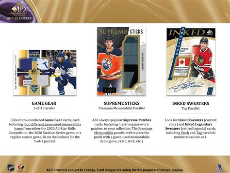 2020 21 Upper Deck Sp Game Used Hockey Hobby Box Da Card World