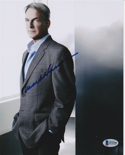 MARK HARMON SIGNED 8X10 PHOTO NCIS UCLA BRUINS BECKETT BAS AUTOGRAPH ...