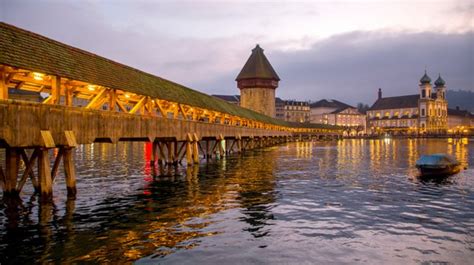 Luzerner Wahrzeichen Vor 30 Jahren hat in Luzern Kapellbrücke