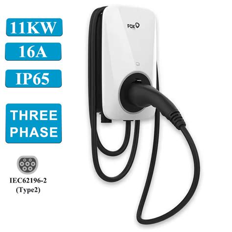 Evse Wallbox Kw A Ev Charging Station Phase Electric Car Charger