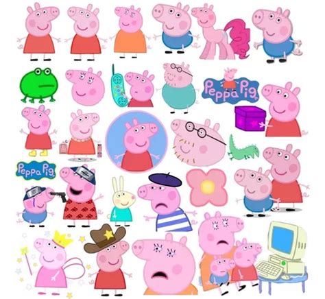 Stickers Peppa Pig Pack De 20 Unidades Surtidos | Cuotas sin interés