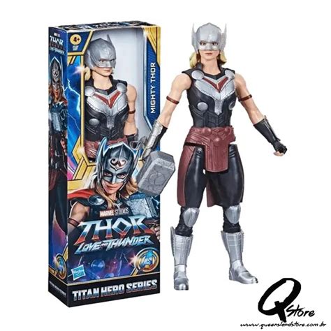 Boneco Articulado Vingadores Marvel Mighty Thor Unidade QUEENSLAND