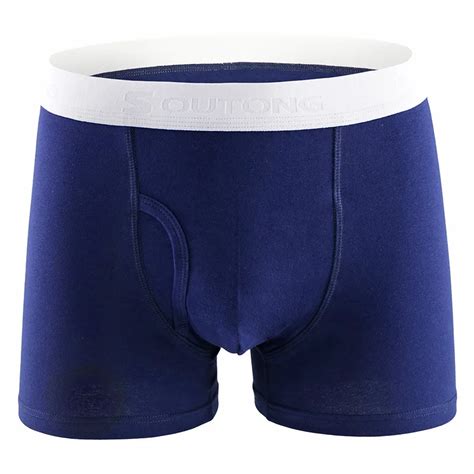 Mens Sexy U Convex Penis Pouch Boxers Shorts Trunks Comfortable Cotton