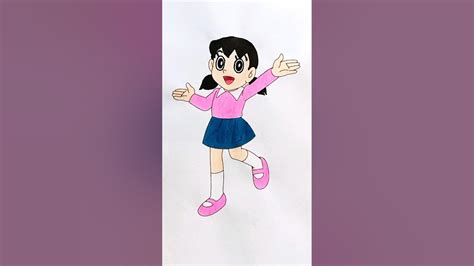 Coloring Shizuka Doraemon Shorts Youtube