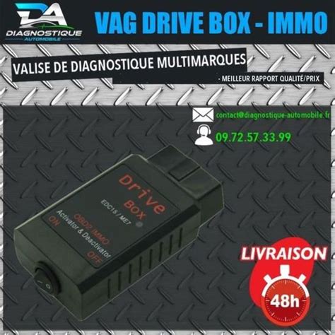 Outil De Diagnostic Suppression Anti Demarrage Audi Seat Vw Vag Valise