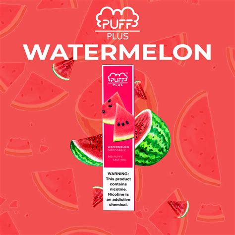 Puff Plus Watermelon Puffs Puff Vape