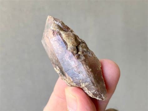 Red Amphibole Quartz Angel Lemurian Third Eye Chakra Crown Chakra