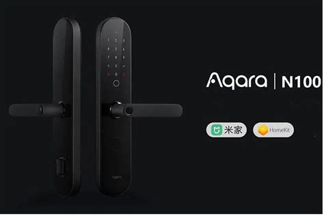 Xiaomi Aqara N100 Smart Door Lock Fingerprint Bluetooth Password Nfc Unlock Works With Mijia App