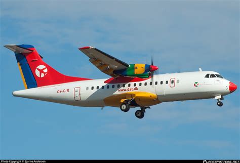 OY CIR Danish Air Transport DAT ATR 42 300 Photo By Bjarne Andersen