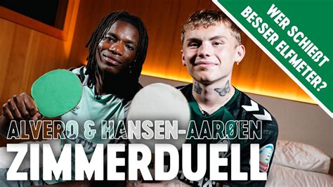 Zimmerduell Skelly Alvero Isak Hansen Aar En Sv Werder Bremen