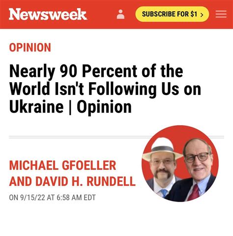 Nearly Percent Of The World Isn T Following Us On Ukraine