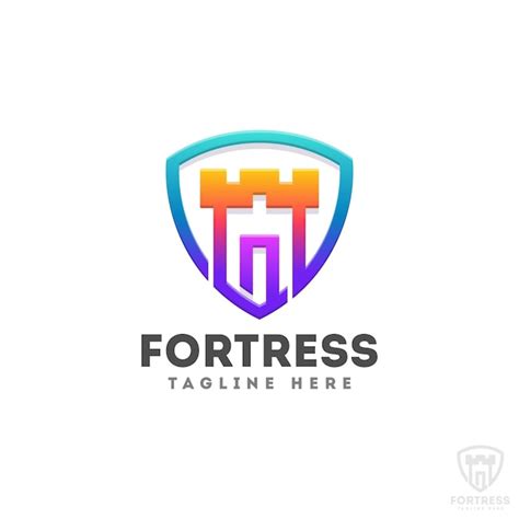 Premium Vector Fortress Logo Template