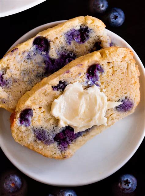 Keto Blueberry Bread Blue Sky Web Creations