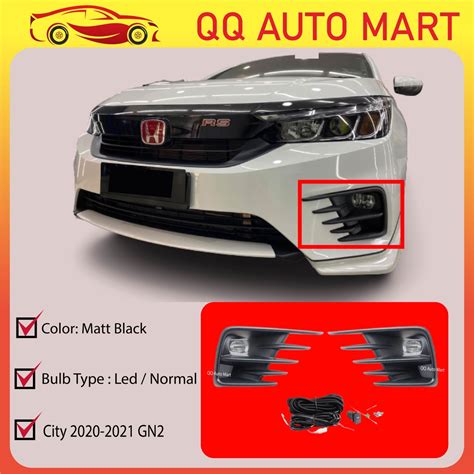 Honda City 2020 2021 GN2 Oem Rs Fog Lamp With Fog Lamp Cover RS Type