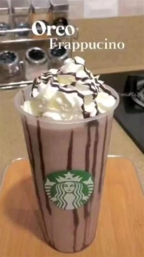 Oreo Frappucino Starbucks Recipe Starbucks Recipes Cold Coffee