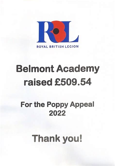 Royal British Legion Poppy Appeal 2022