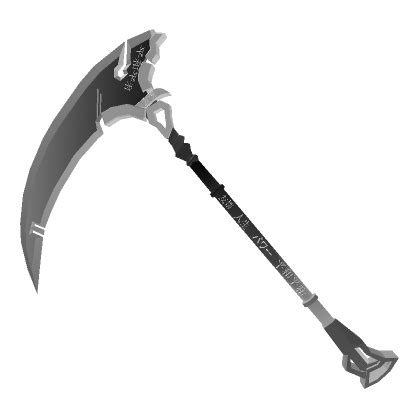 scythe white gradient japanese roblox