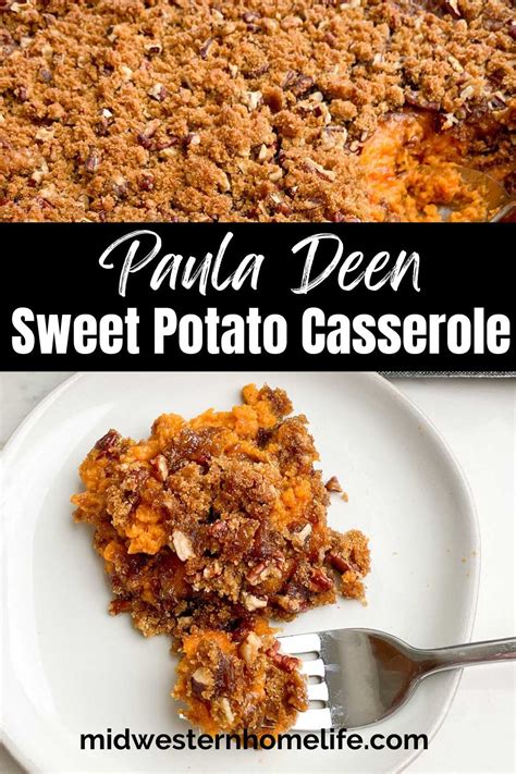 Paula Deen Sweet Potato Casserole EASY Resep