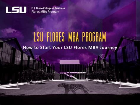 start  lsu flores mba journey