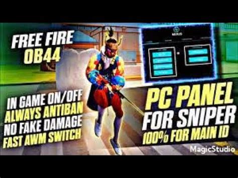 New Pc Panel For Free Aimbot Freefire Gratis Sniper Aimbot