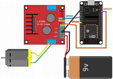 Interface L298N DC Motor Driver Module With ESP32 Using Arduino IDE