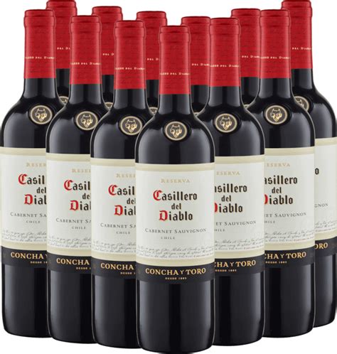 12er Vorteils Weinpaket Casillero Del Diablo Cabernet Sauvignon