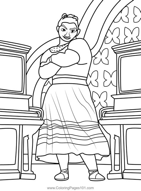 Free Coloring Pages Disney Encanto Hd Coloring Pages Printable