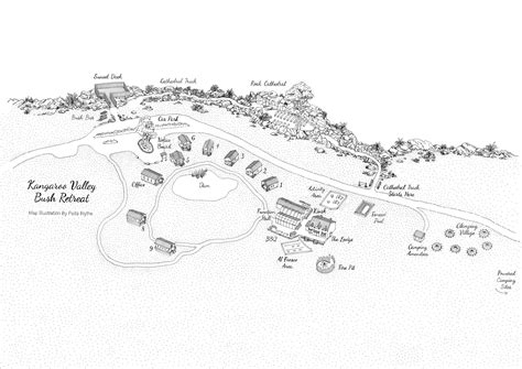 KANGAROO VALLEY BUSH RETREAT VENUE MAP — Peita Blythe