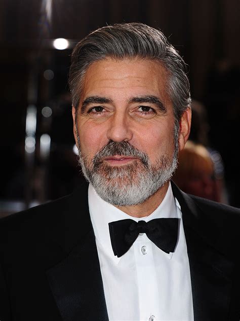 George Clooney Beard Styles