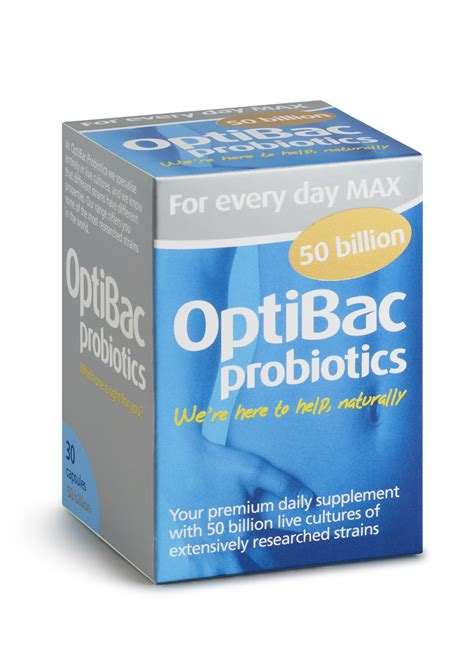 Optibac Probiotics For Every Day Max Pack Of Capsules