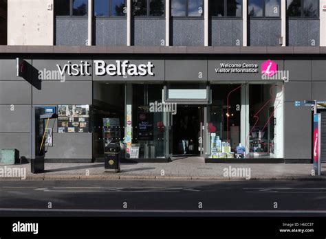 The Belfast Welcome Tourist Information Centre At Donegall Square Stock