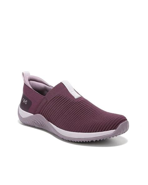 Ryka Echo Knit Slip-on Sneaker in Red | Lyst