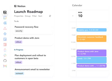 Notion Integration Sunsama