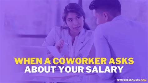 8 Polite Answers When Coworker Asks About Your Salary • Better Responses