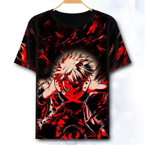 New My Hero Academia Cosplay T Shirt Japan Anime Boku No Hero Academia T Shirt Terylene Short