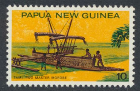 Papua New Guinea Sg Sc Heritage Canoes Mh See Details And Scan