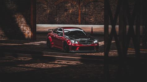 Mercedes C63 Amg Black Series Wallpaper