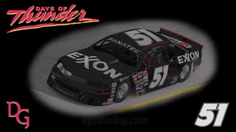 Days Of Thunder Rowdy Burns Exxon Chevrolet Lumina By Dg Swiss