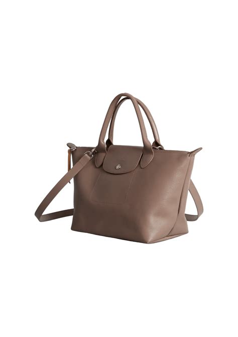 Bolsa Longchamp Le Pliage Shopping Tote Cinza Original Gringa